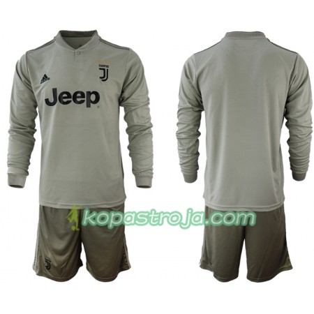 Billiga Fotbollströjor Juventus Barn Borta tröja 2018/19 Långärmad